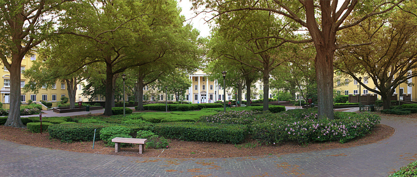 Womens Quad courtyard