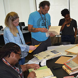 Teachers at Civil Rights Institute