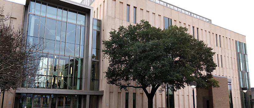 New entryway to the Science and Technology Building