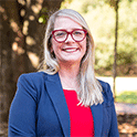 Headshot of Emily Devereux, associate vice president forresearch development