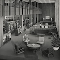 main level of Thomas Cooper Library 1959