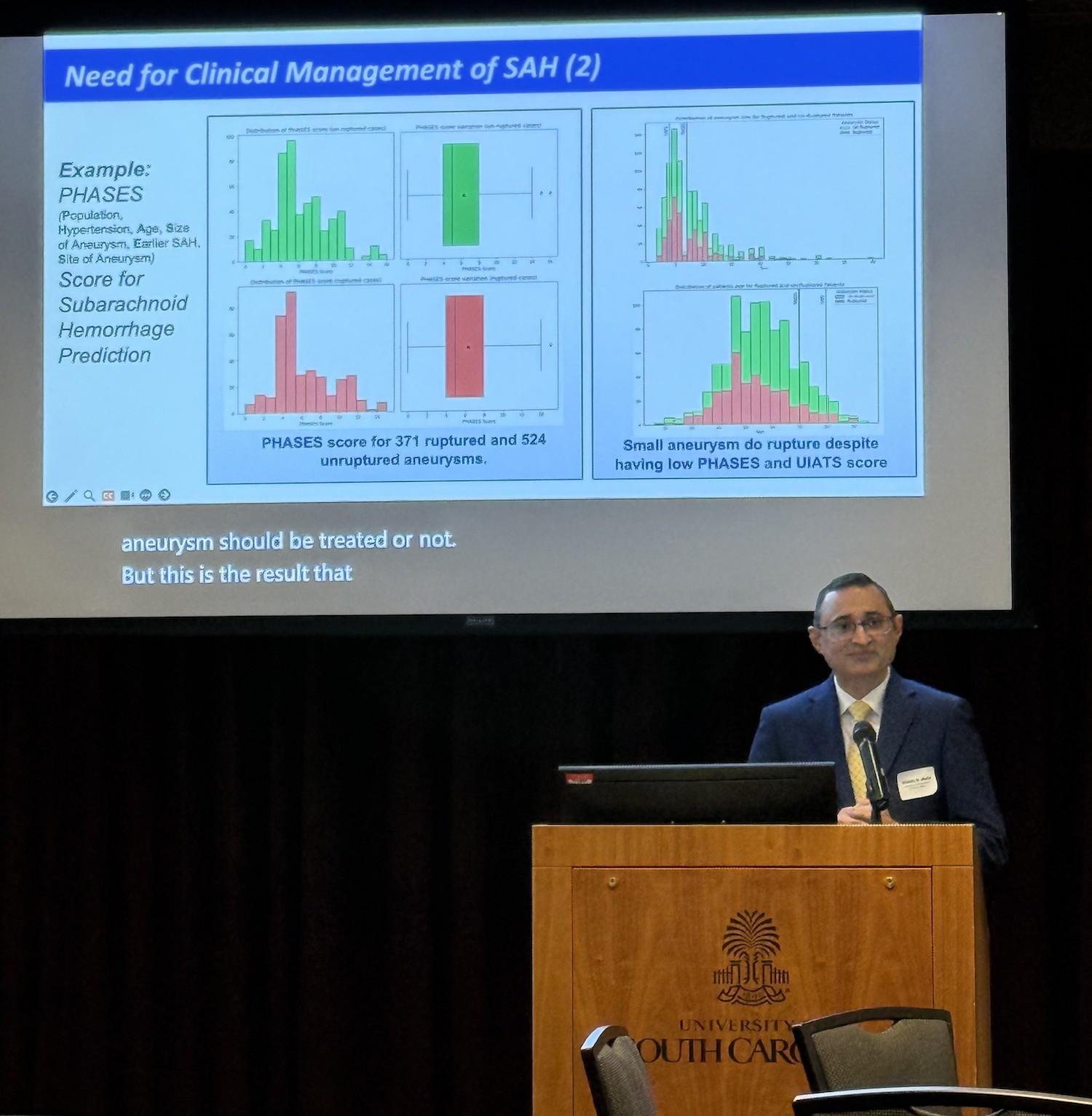 Dr. Khalid M. Malik presents his work