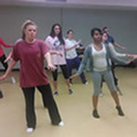 dancing students