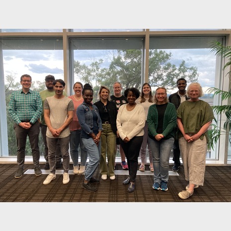 Photograph of 2025 dissertation writing academy participants