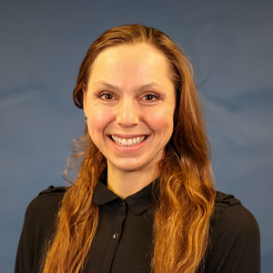 A headshot of Margaret Janse van Rensburg
